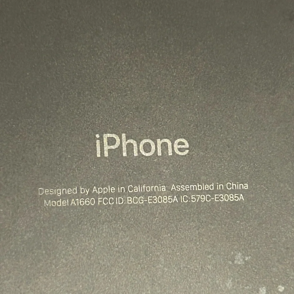 Apple iPhone Black Front Screen with Home Button